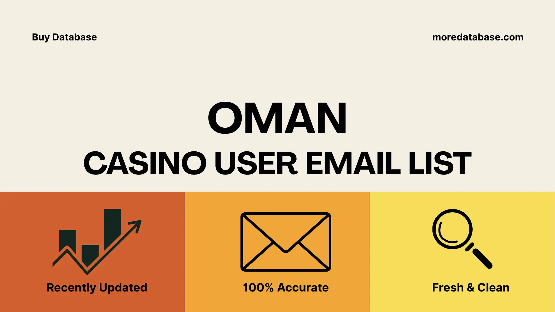 Oman Casino User Email List
